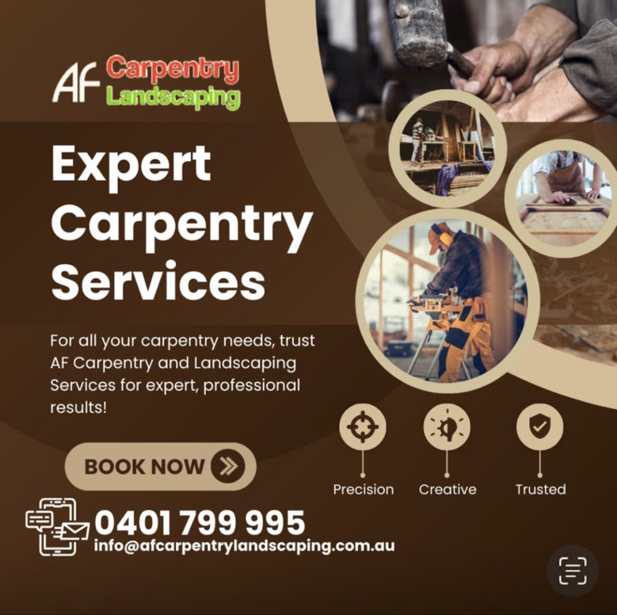 AF Carpentry & Landscaping Services - Landscaping, Carpenter, Pergolas, Retaining Wall, Home Renovation, Concreting, Fencing