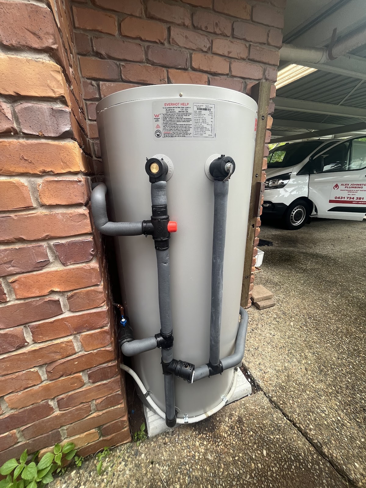 Alex Johnston Plumbing/ Hot Water