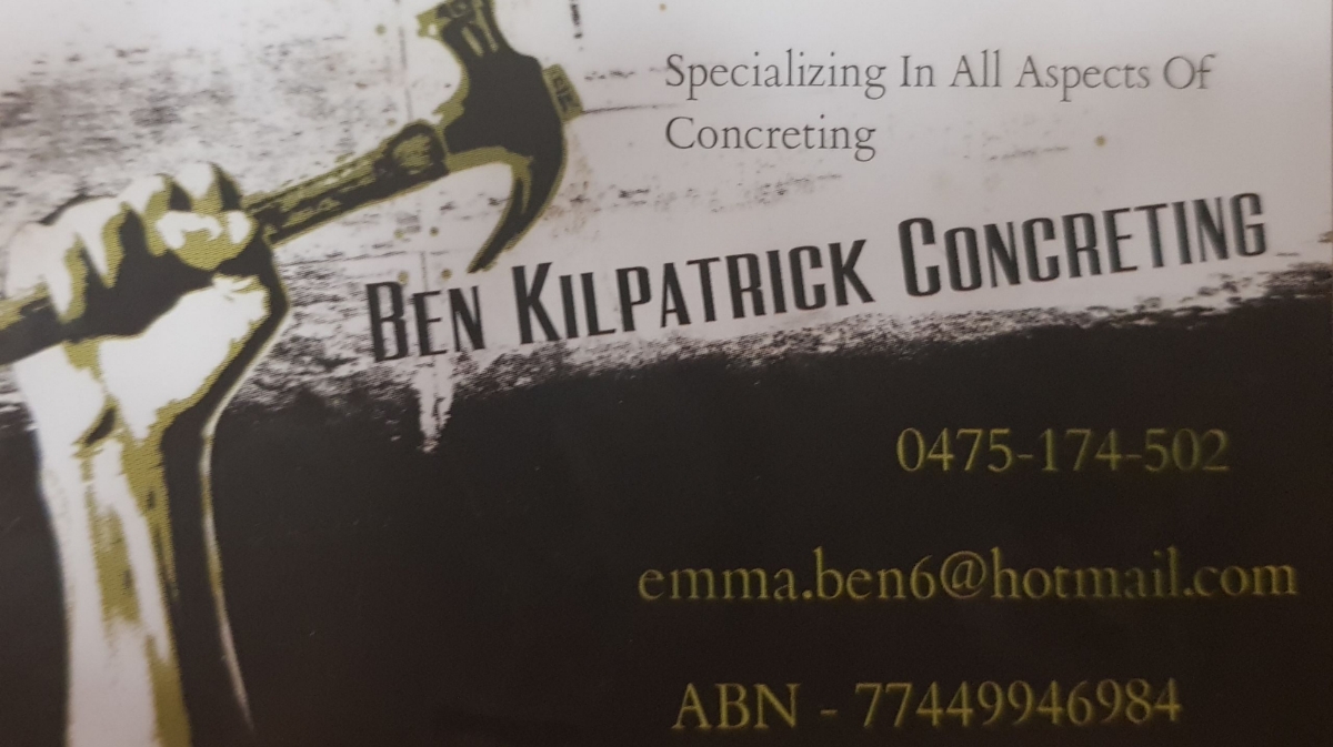 Ben Kilpatrick Concreting