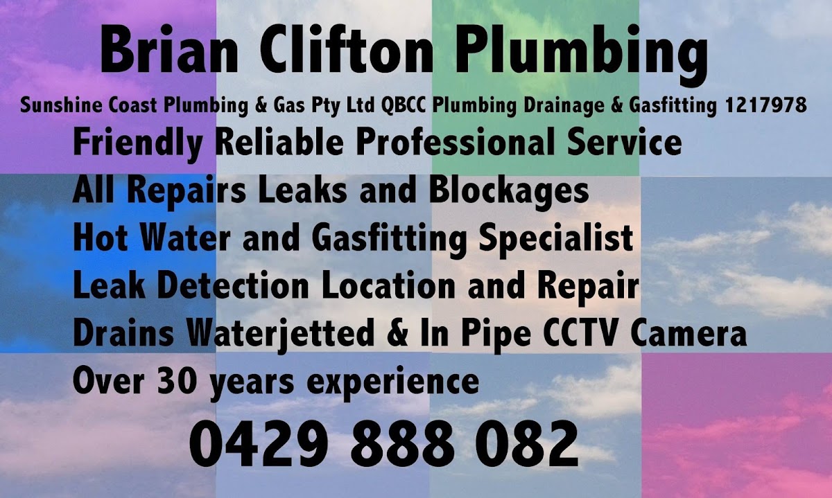 Brian Clifton Plumbing and Gasfitting Services trading as Sunshine Coast Plumbing and Gas Pty Ltd