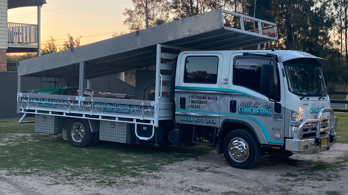 C w HOLLIERS Concreting