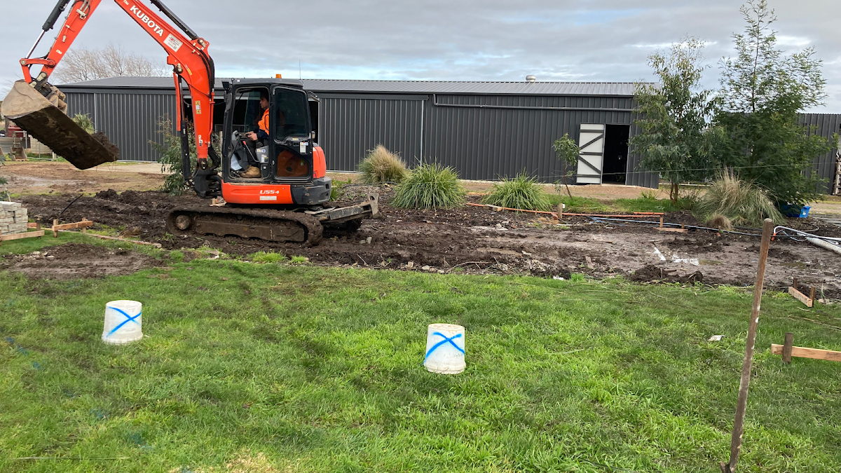 Custom landscaping