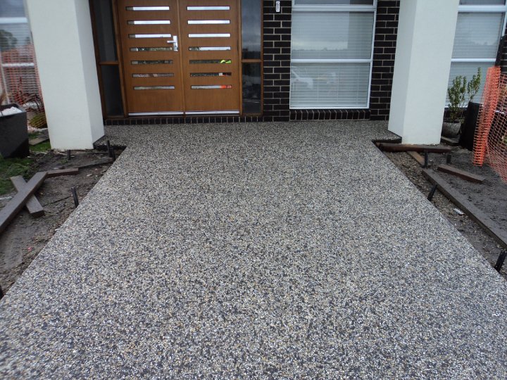 Exposed Aggregate Driveways Melbourne