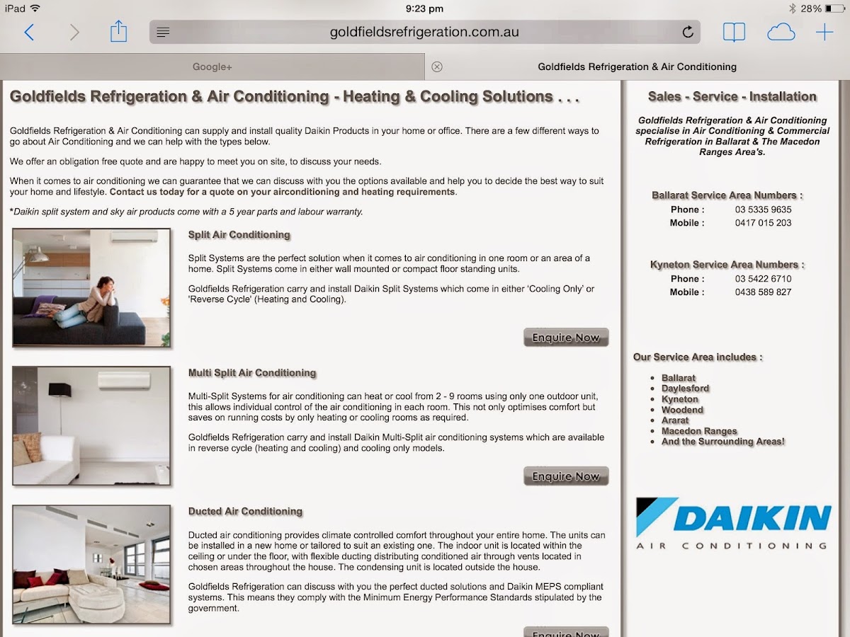 Goldfields Refrigeration & Air Conditioning