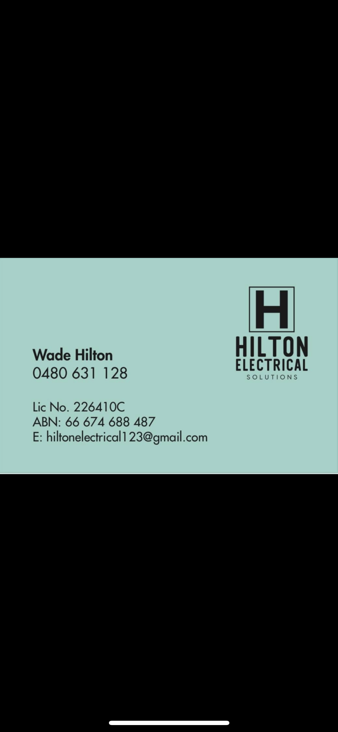 Hilton Electrical Solutions Deniliquin