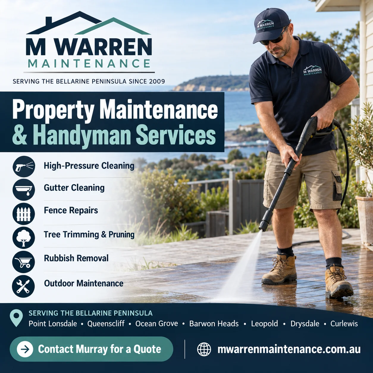 M Warren Maintenance work photo