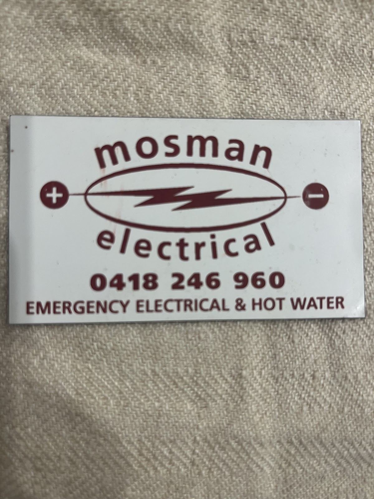 Mosman electrical contractors