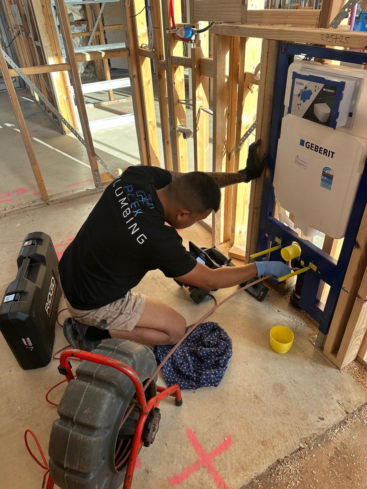 Plex Plumbing — On site with Plex Plumbing