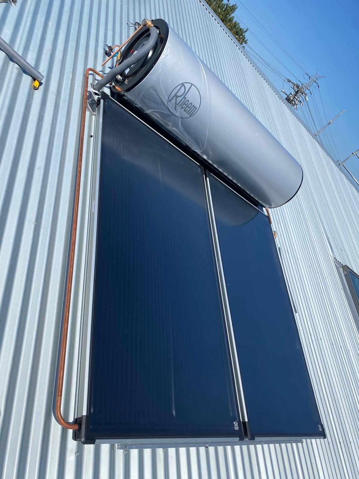 Plex Plumbing — Solar hot water system