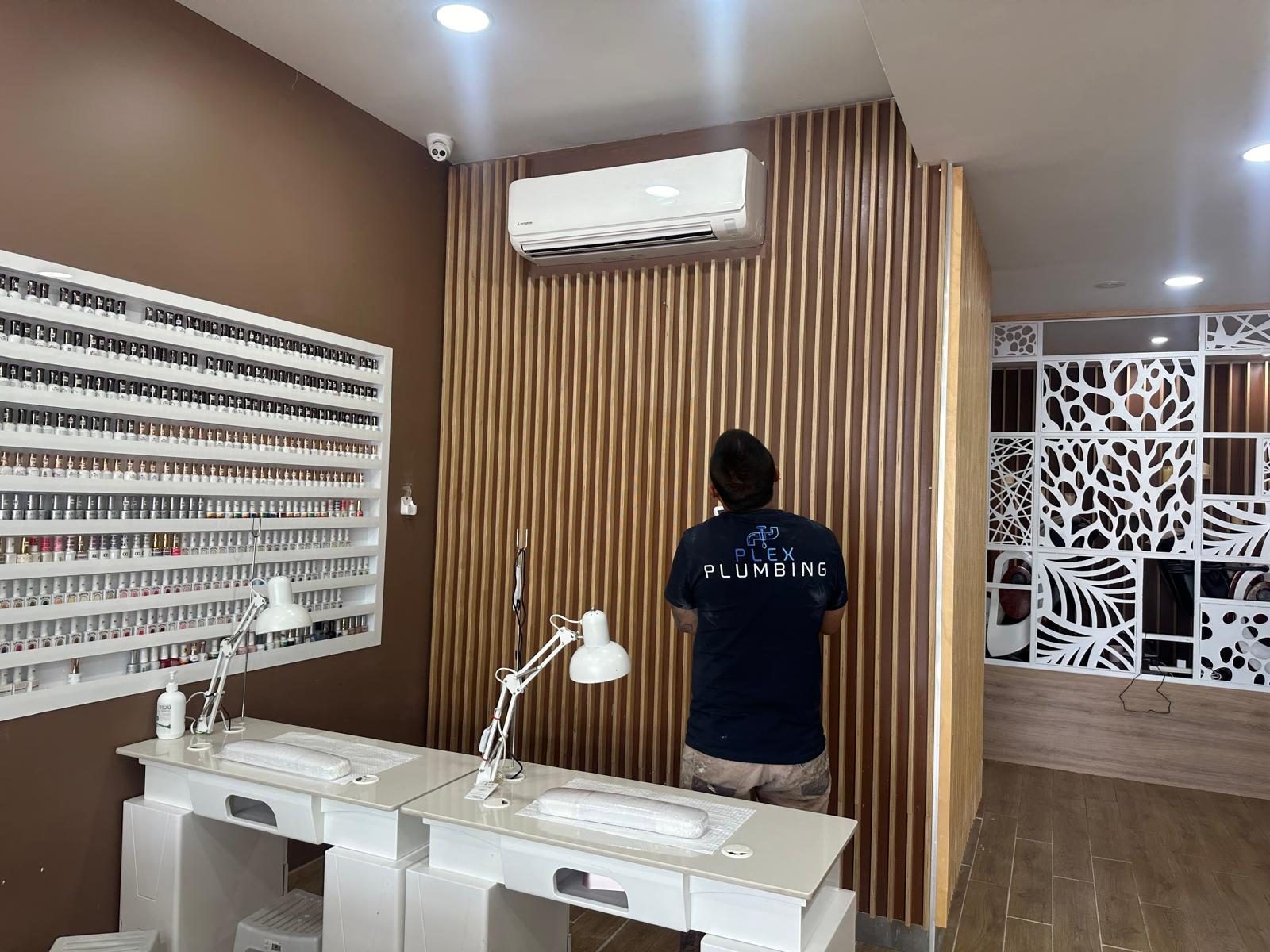 Plex Plumbing — Split-system air conditioning installation