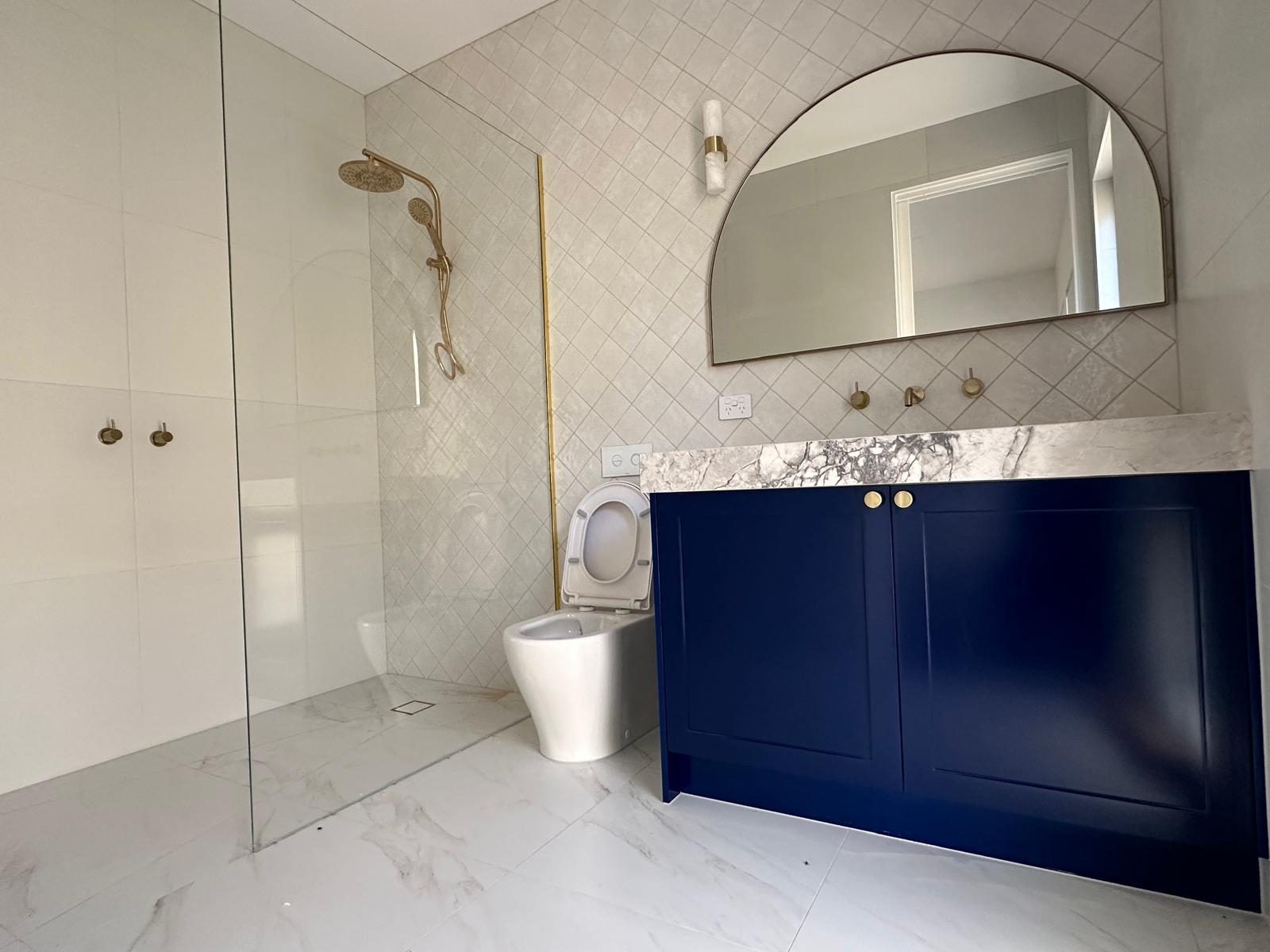 Plex Plumbing — Bathroom vanity & cabinetry