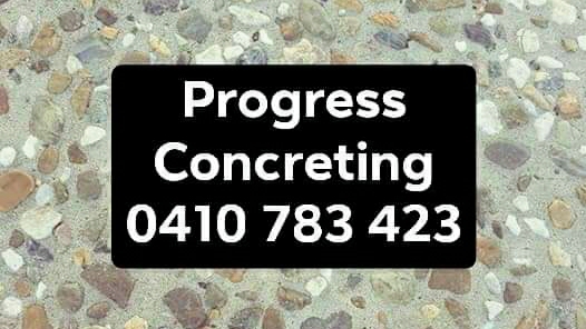 Progress Concreting