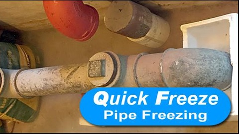 Quick Freeze Pipe Freezing