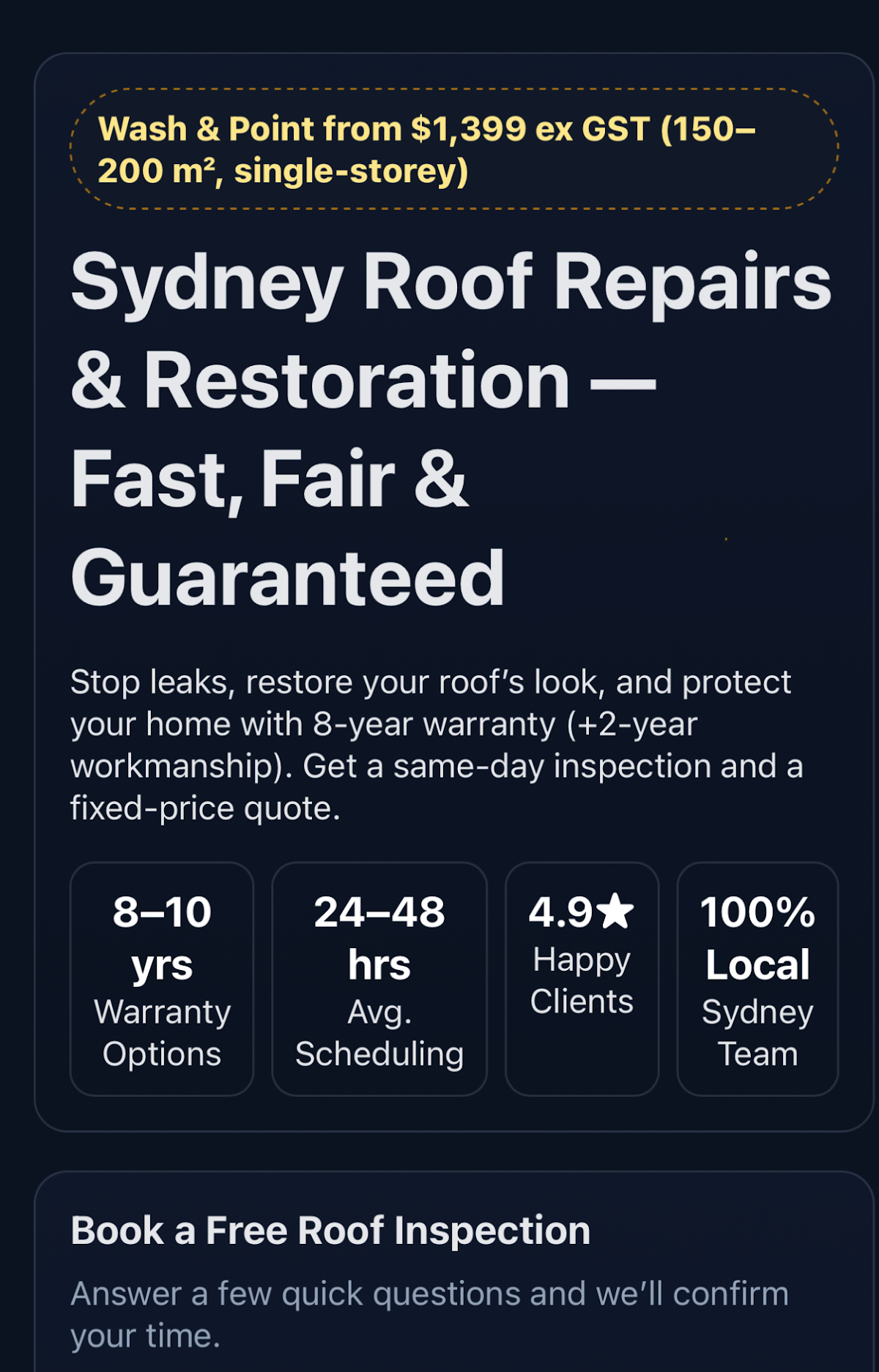 Roofshelter / roofing and home improvements