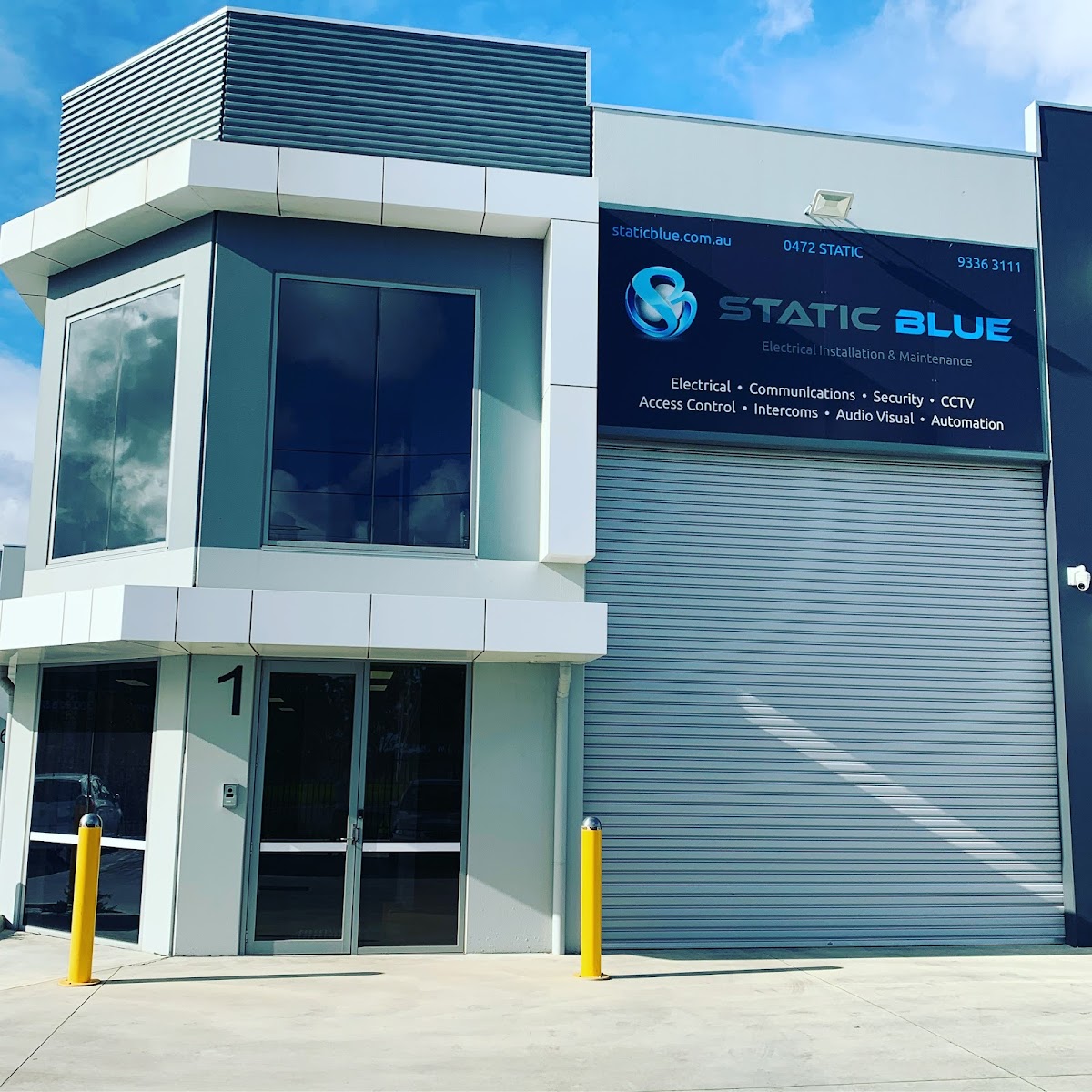 Static Blue - Electrical & Gas Fitting