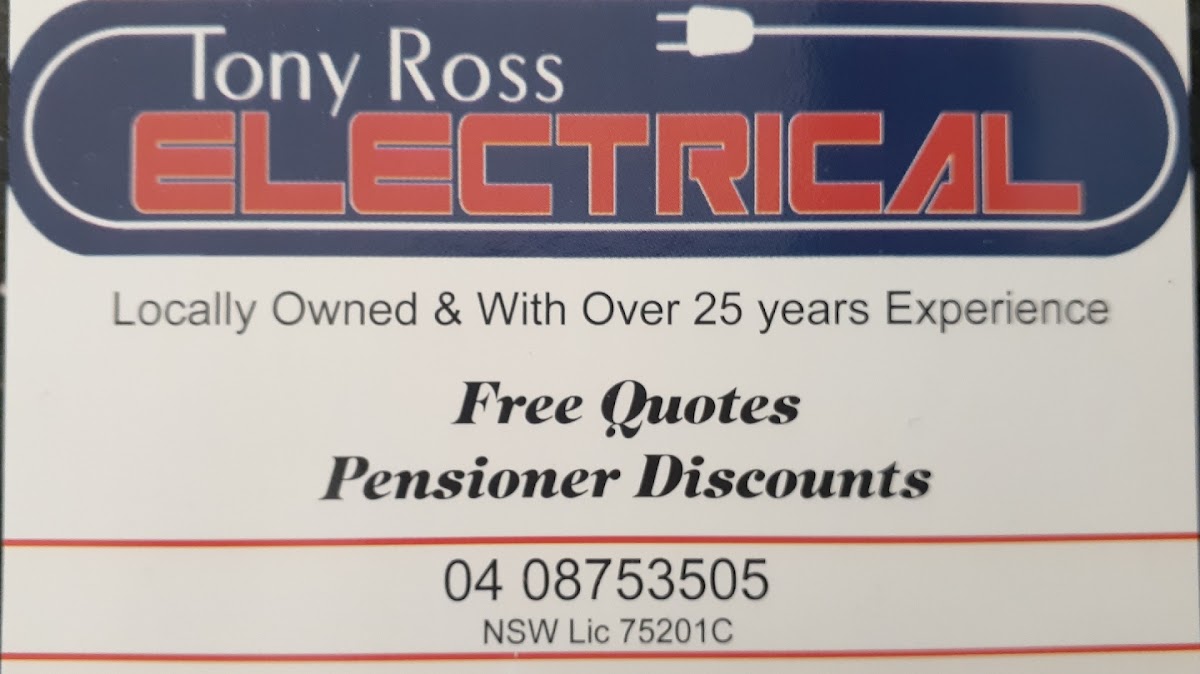 TONY ROSS ELECTRICAL