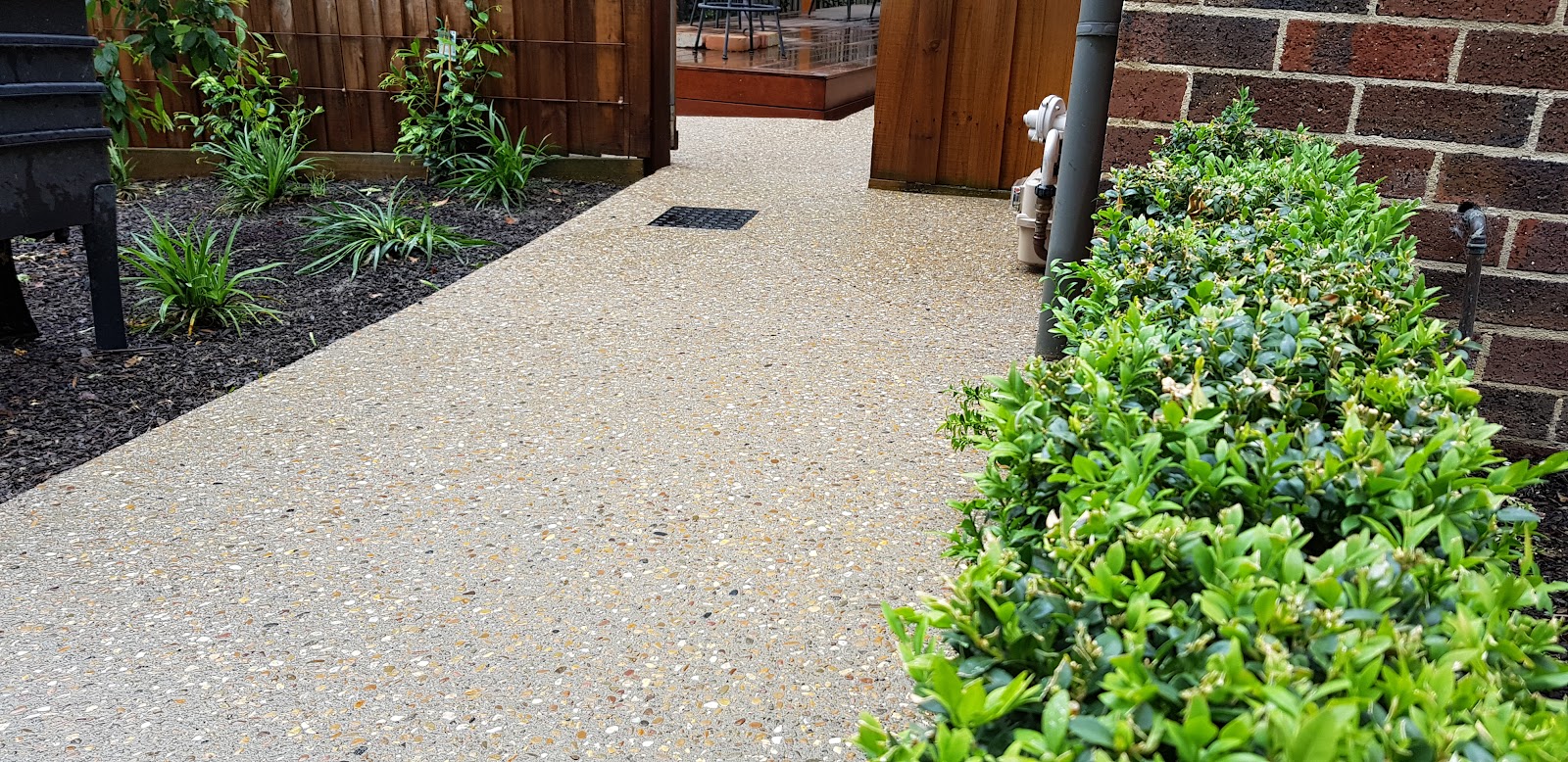 Top finish concrete