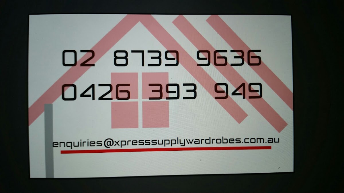 Xpress supply wardrobes, shower screens & kitchens