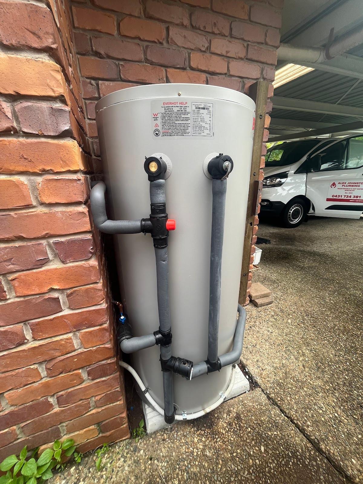 Alex Johnston Plumbing/ Hot Water