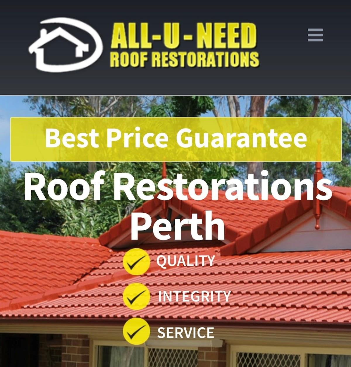 All-U-Need Roof Restorations Perth