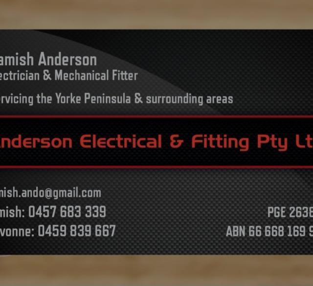 Anderson Electrical & Fitting PTY LTD