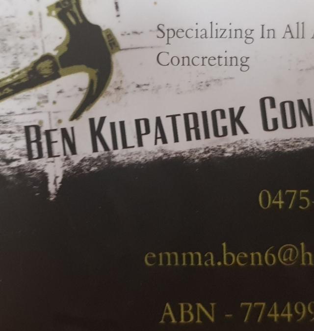 Ben Kilpatrick Concreting