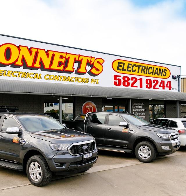 Bonnetts Staff Electrical Contractors PTY LTD