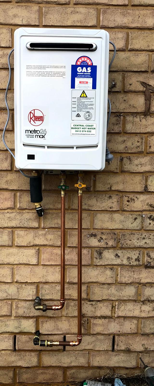 Central Coast Budget Hot Water