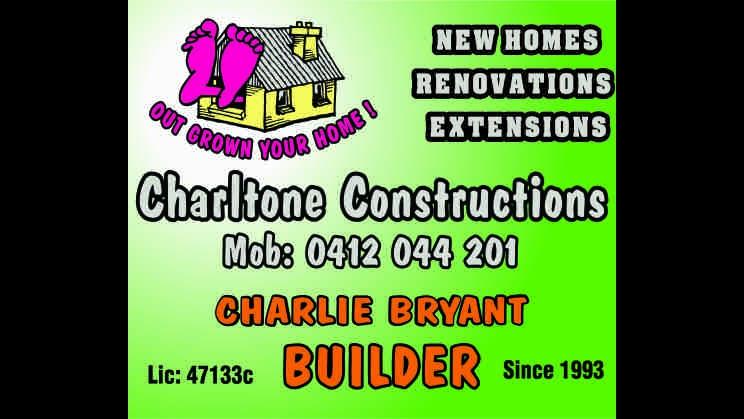 Charltone Constructions- NO LONGER TRADING