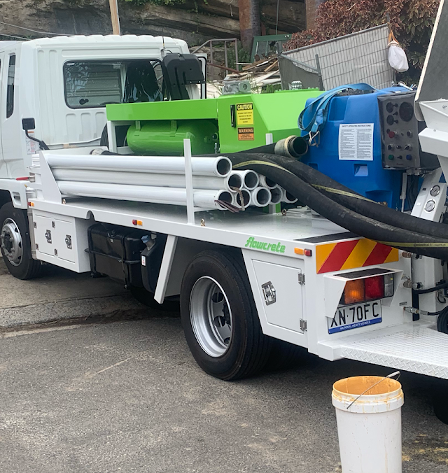 City flow concrete pump hire