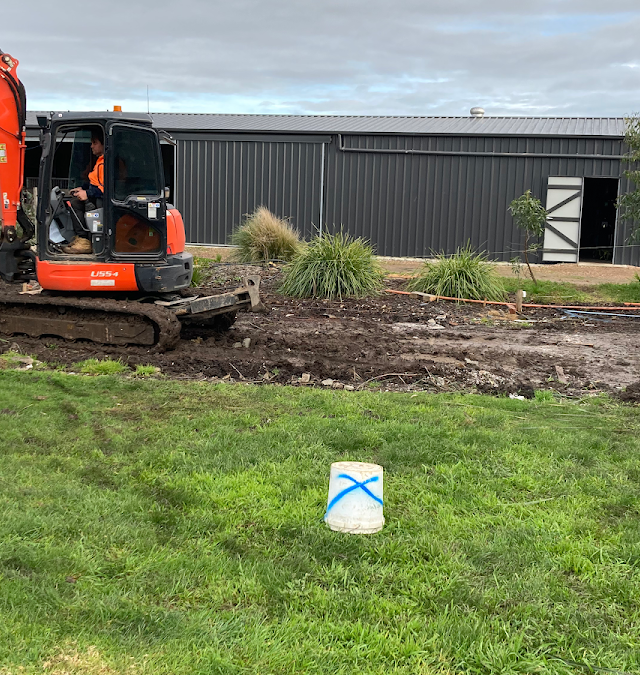 Custom landscaping