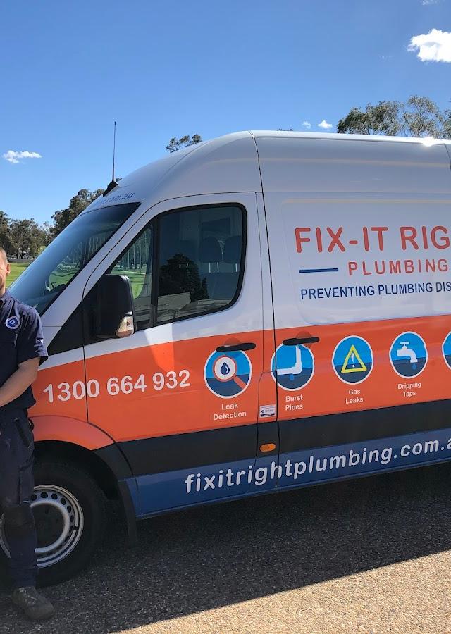 Fix It Right Plumbing Canberra