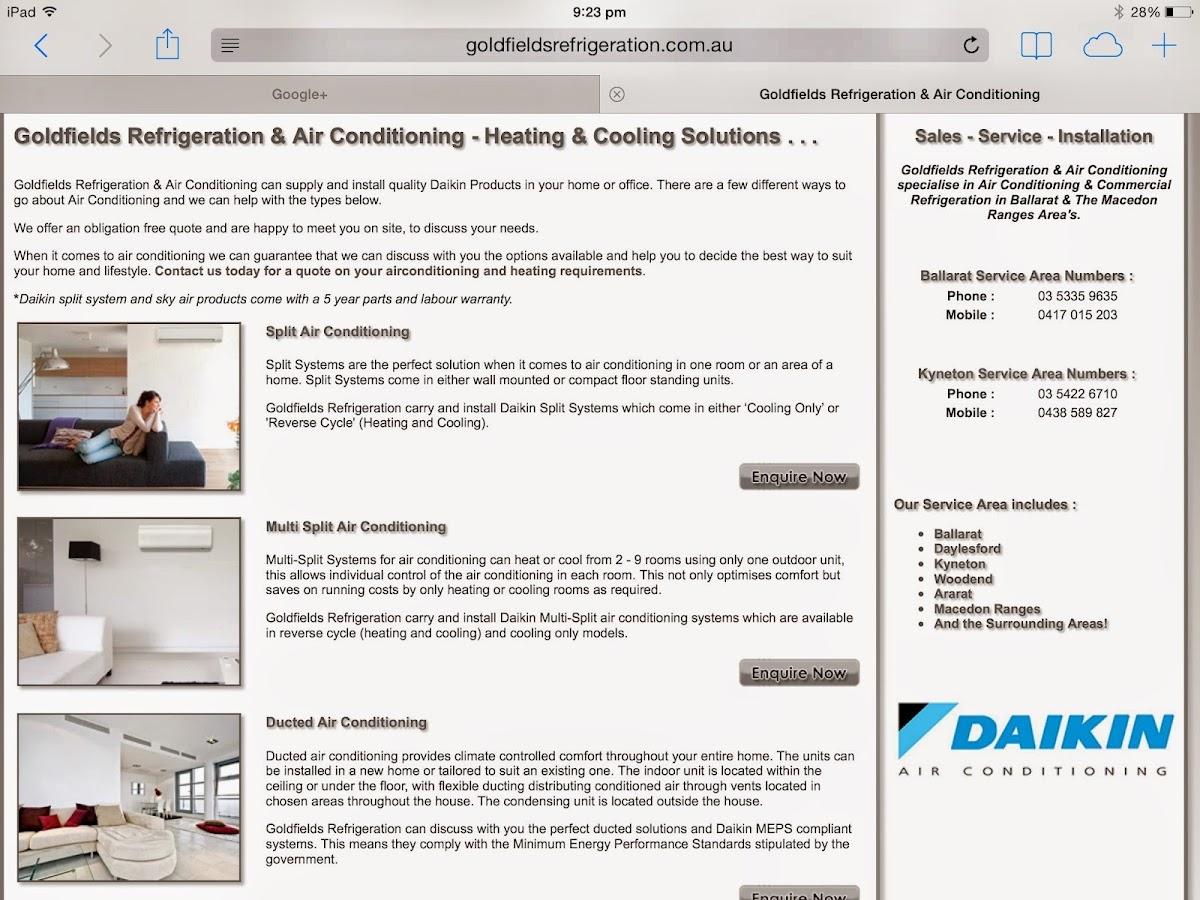 Goldfields Refrigeration & Air Conditioning