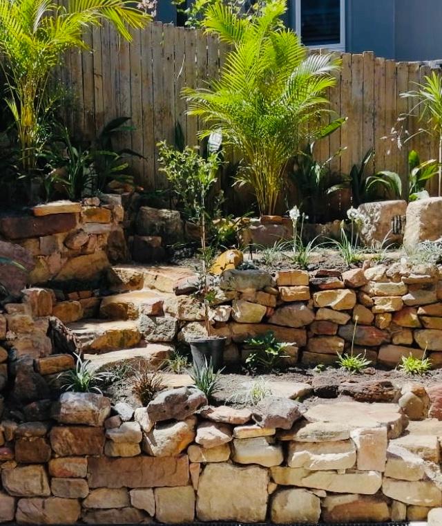 Green v Landscaping paving construction.