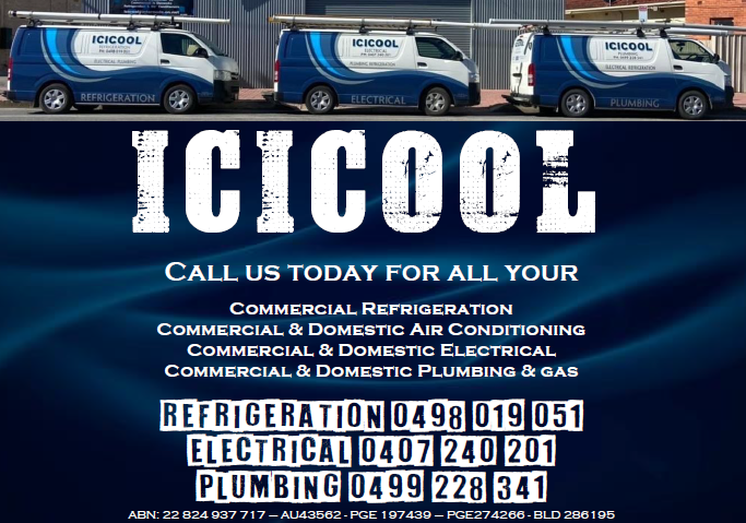 ICICOOL Refrigeration, Electrical & Plumbing