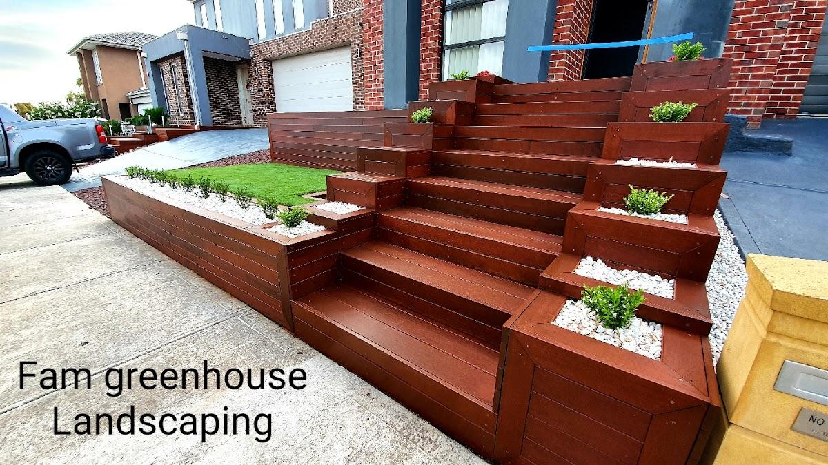 Landscaping fam greenhouse