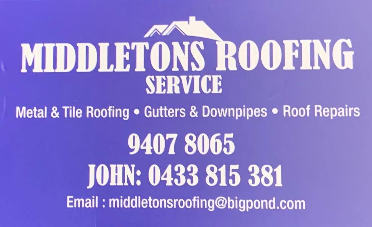 Middletons Roofing Services Pty Ltd