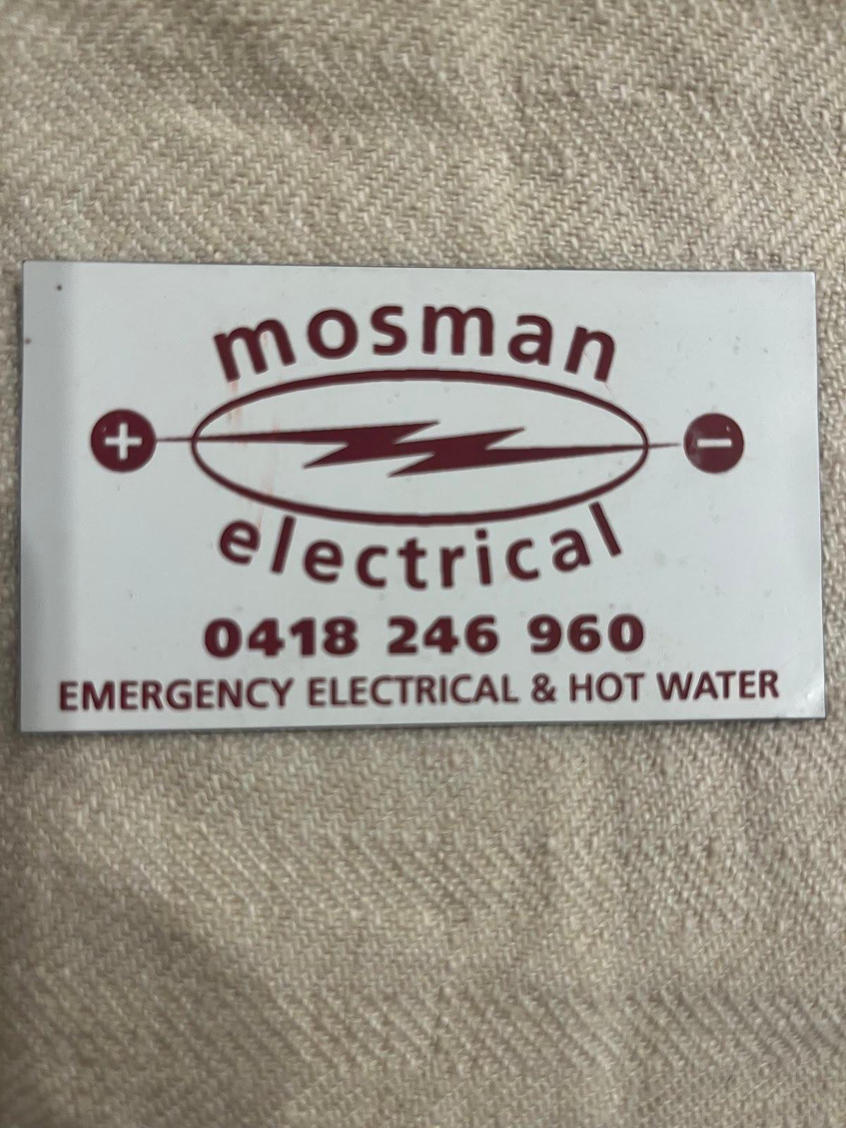 Mosman electrical contractors