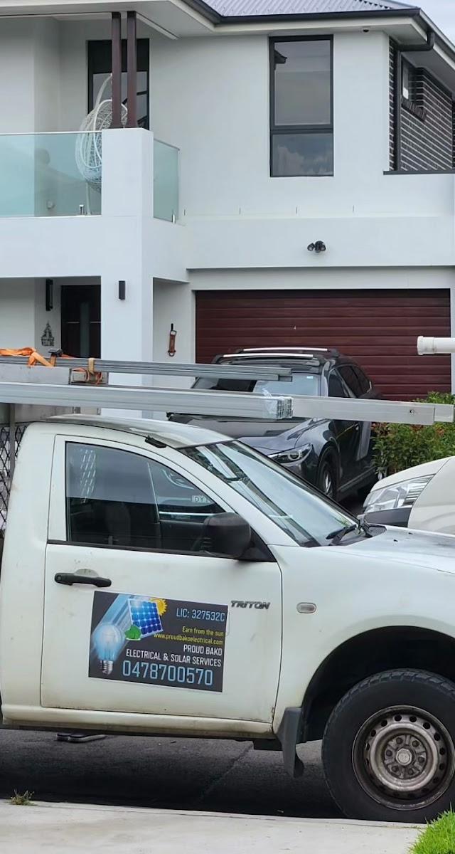 Proud Bako Electrical and Solar Services Pty Ltd