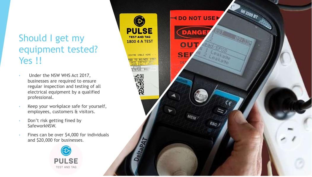 Pulse Test and Tag Maitland