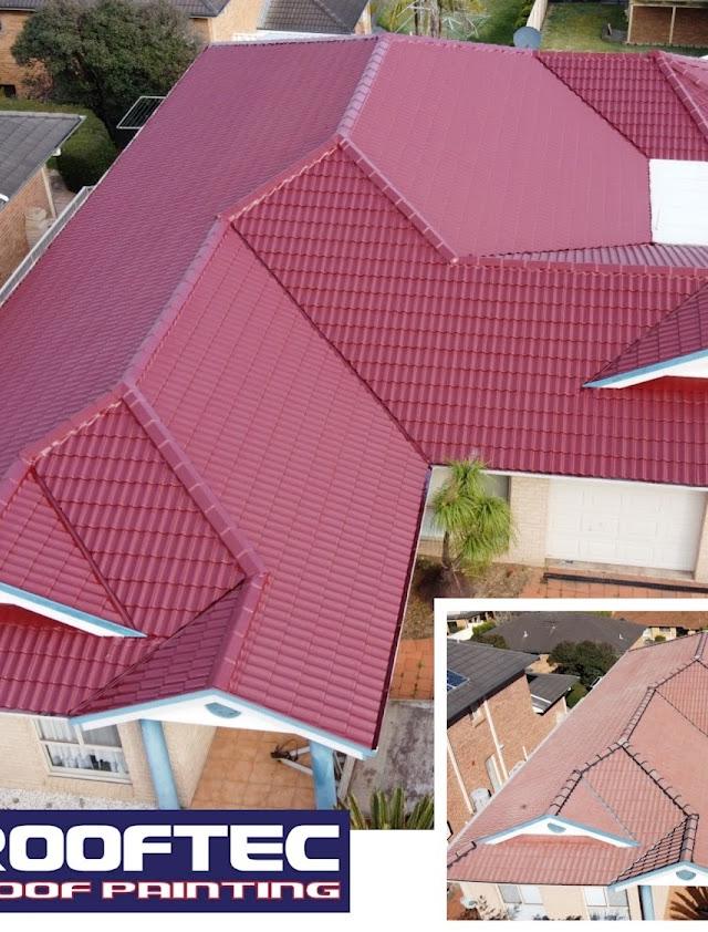 Rooftec roof painting - Newcastle
