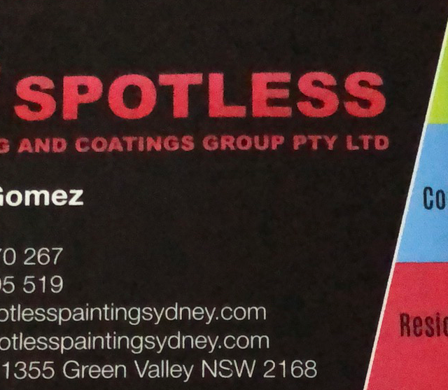 Spotless painting and coatings group PtyLtd