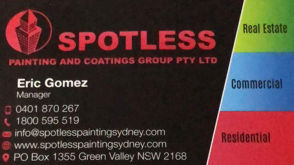 Spotless painting and coatings group PtyLtd