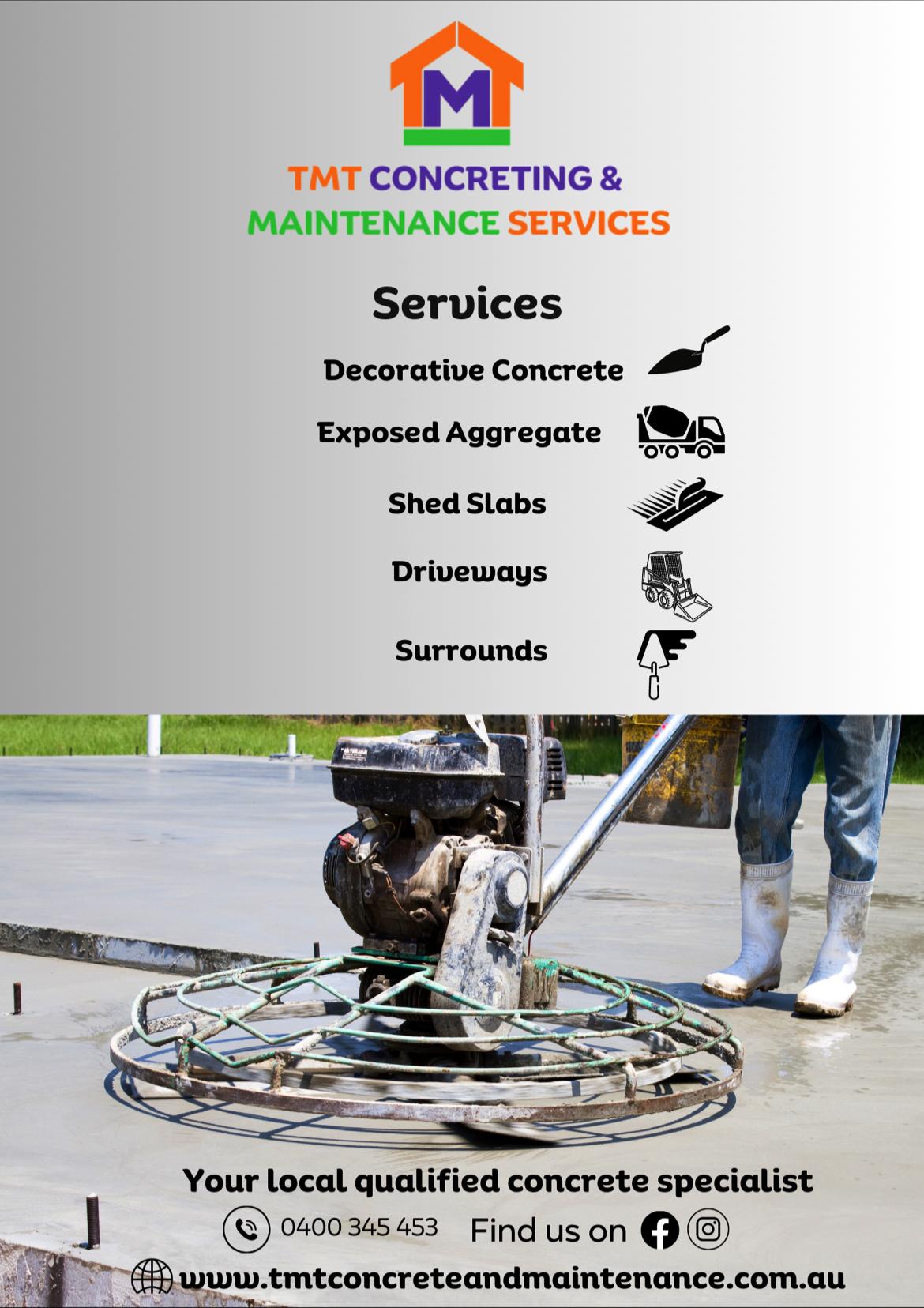 TMT Concreting & Maintenance Services