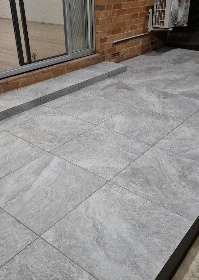 Top tile and paint